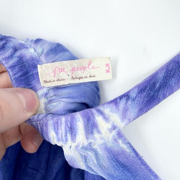 Free People Aphrodite Asymmetrical Mosaic Dress Women Size Medium - Picture 5 of 5